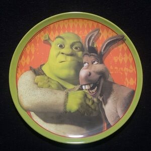 Shrek Vintage Y2K Melamine Plastic Plate 8”
